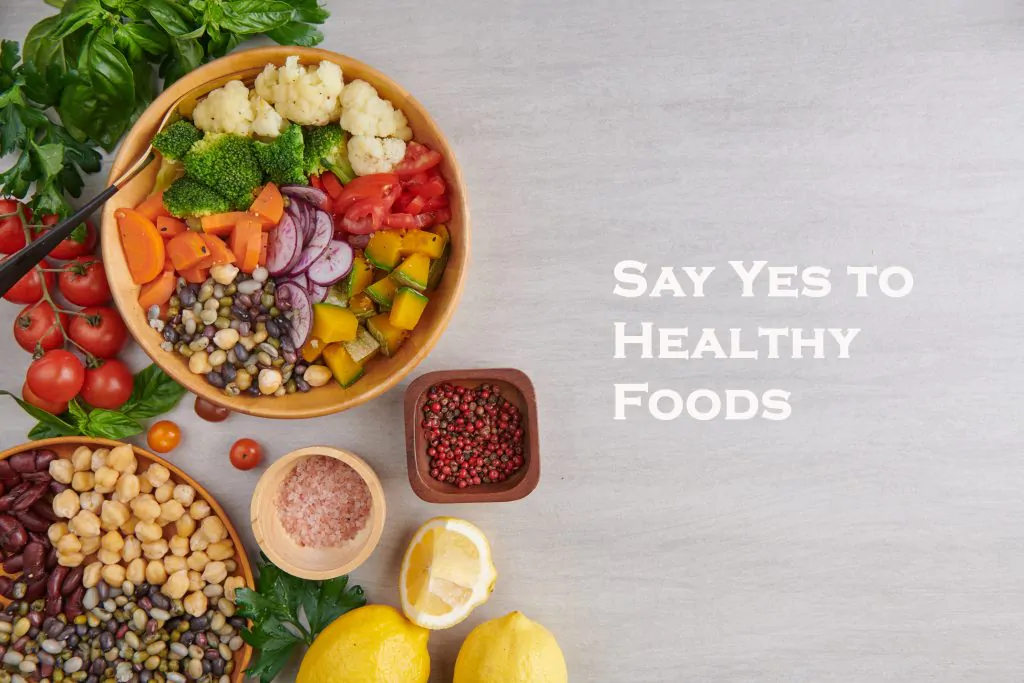 Say yes to health foods